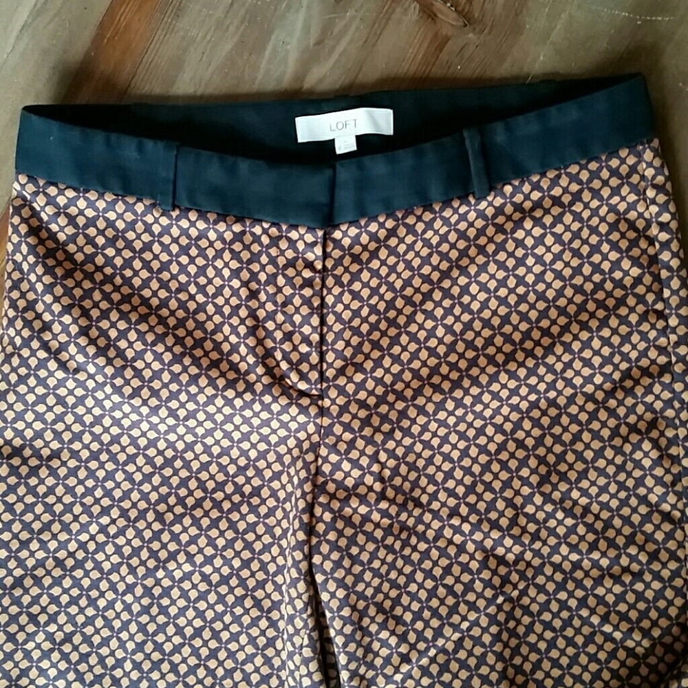 Loft ankle length pants